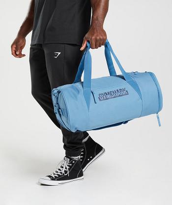 Gymshark Bold Barrel Väska Accessories Blå | SE 4174WNB